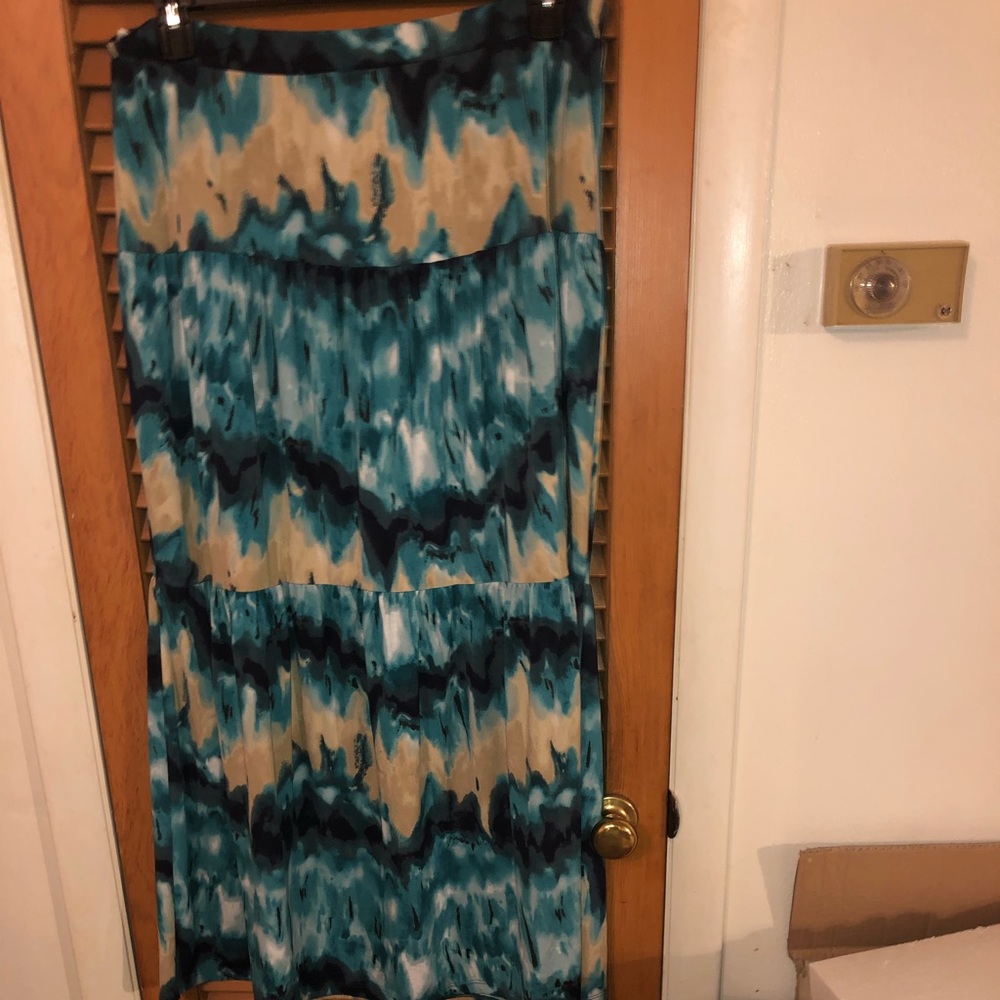 Multi colored skirt